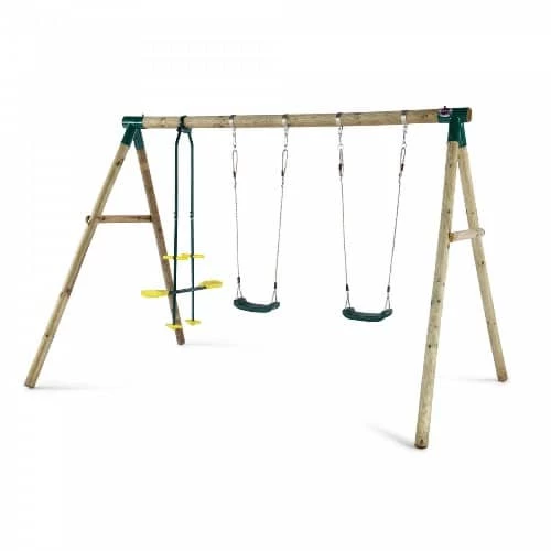 Plum Play Plum Colobus Wooden Swing Set 3 Plum Play Plum Colobus Wooden Swing Set