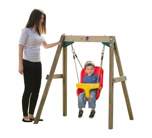Plum Play Plum Wooden Baby Swing Set 4 Plum Play Plum Wooden Baby Swing Set - Image 2