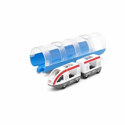 BRIO Train Travel Train And Tunnel 3 Pieces 4 BRIO Train Travel Train And Tunnel 3 Pieces - Image 2