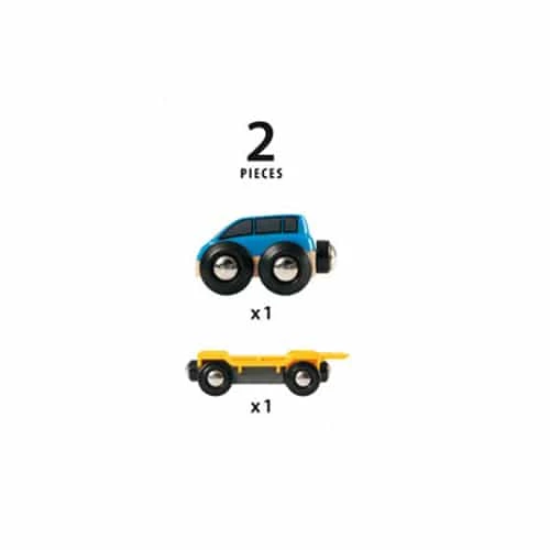 BRIO Vehicle Car Transporter 2 Pieces 5 BRIO Vehicle Car Transporter 2 Pieces - Image 3