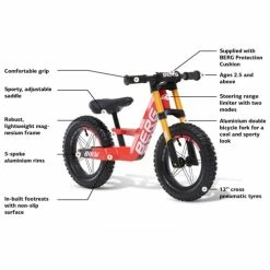 Berg Biky Cross Balance Bike Red -Cheap Kids Toys & Games Store Berg Biky Cross Balance Bike Red 5