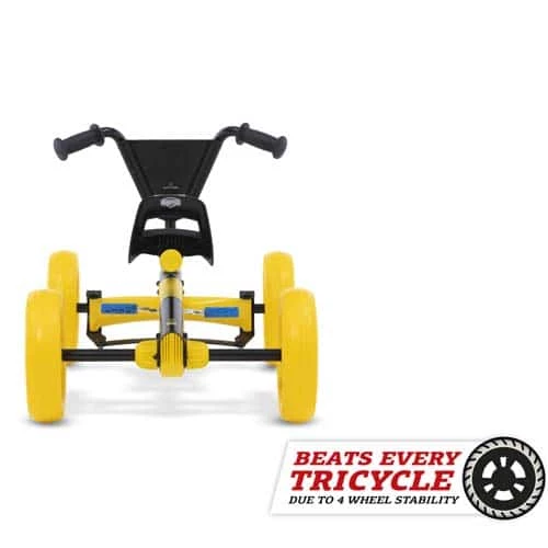 Berg Buzzy BSX Pedal Go Kart Yellow 4 Berg Buzzy BSX Pedal Go Kart Yellow - Image 2