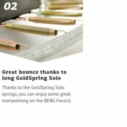 Berg Favorit Grey Trampoline With Safety Net Comfort 330 CM Diameter Large 10FT -Cheap Kids Toys & Games Store Berg Favorit Grey Trampoline 4