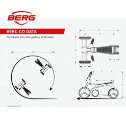 Berg Go Twirl Pedal Kart Turquoise -Cheap Kids Toys & Games Store Berg Go Twirl Turquoise 3