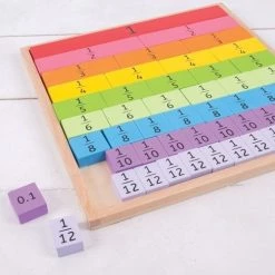 Misc Bigjigs Toys Fractions Tray -Cheap Kids Toys & Games Store Bigjigs Toys Fractions Tray 3
