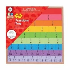 Misc Bigjigs Toys Fractions Tray -Cheap Kids Toys & Games Store Bigjigs Toys Fractions Tray 4