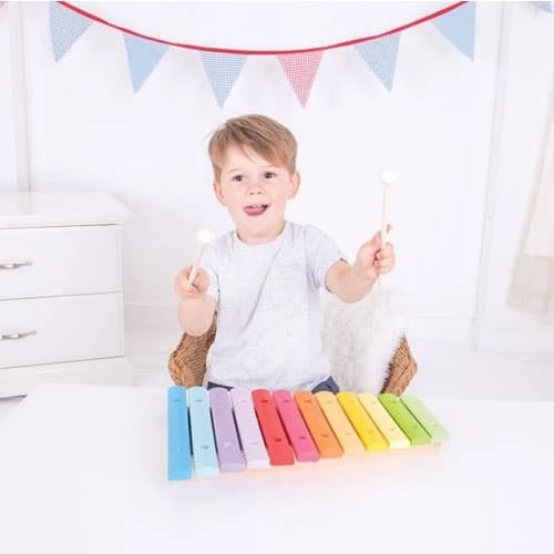 Misc Bigjigs Toys Snazzy Musical Xylophone 4 Misc Bigjigs Toys Snazzy Musical Xylophone - Image 2