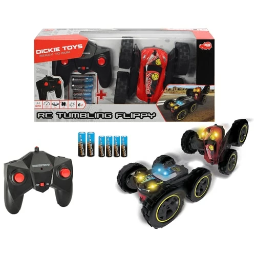 Misc Dickie Toys RC Tumbling Flippy RTR 18CM 3 Misc Dickie Toys RC Tumbling Flippy RTR 18CM