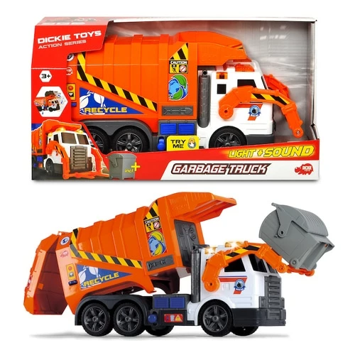 Misc Dickies Garbage Truck Toy Freewheel Function 3 Misc Dickies Garbage Truck Toy Freewheel Function