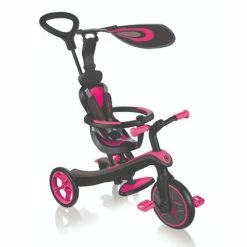 Globber Explorer Trike 4 In 1 Fuchsia Pink