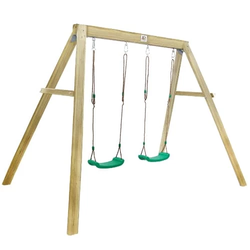 Lifespan Kids Holt 2 Station Timber Swing Set 4 Lifespan Kids Holt 2 Station Timber Swing Set - Image 2