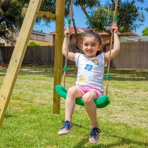 Lifespan Kids Holt 2 Station Timber Swing Set 7 Lifespan Kids Holt 2 Station Timber Swing Set - Image 5