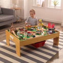 KidKraft Adventure Town Railway Set And Table With EZ Kraft Assembly -Cheap Kids Toys & Games Store KidKraft Adventure Town Railway Set And Table With EZ Kraft Assembly 3