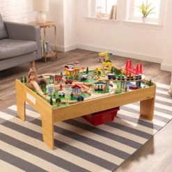 KidKraft Adventure Town Railway Set And Table With EZ Kraft Assembly -Cheap Kids Toys & Games Store KidKraft Adventure Town Railway Set And Table With EZ Kraft Assembly 5