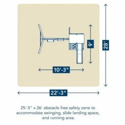 KidKraft Ainsley Playset Swing Set 16 KidKraft Ainsley Playset Swing Set -Cheap Kids Toys & Games Store KidKraft Ainsley Playset Swing Set Dimension