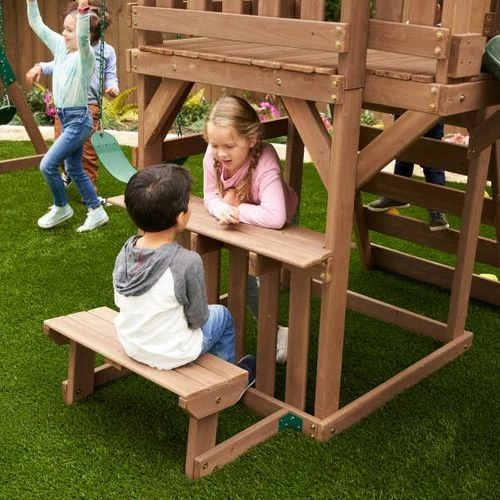 KidKraft Arbor Crest Deluxe Playset With Cubby 8 KidKraft Arbor Crest Deluxe Playset With Cubby - Image 6