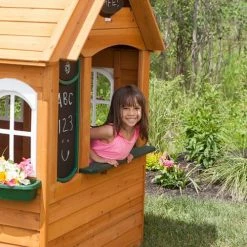 KidKraft Bancroft Wooden Cubby Playhouse 13 KidKraft Bancroft Wooden Cubby Playhouse -Cheap Kids Toys & Games Store KidKraft Bancroft Wooden Playhouse 2