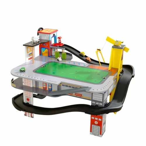 KidKraft Freeway Frenzy Raceway Set And Table With EZ Kraft Assembly 4 KidKraft Freeway Frenzy Raceway Set And Table With EZ Kraft Assembly - Image 2