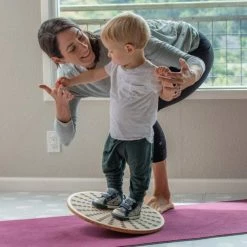 Kinderfeets Bamboo Balance Disk -Cheap Kids Toys & Games Store Kinderfeets Bamboo Balance Disk 5