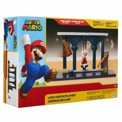 Misc Lava Castle Playset 2.5 Inch World Of Nintendo