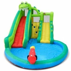 Lifespan Kids Crocadoo Slide And Splash Water Slide