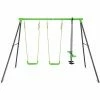 Lifespan Kids Hurley 2 Metal Swing Set