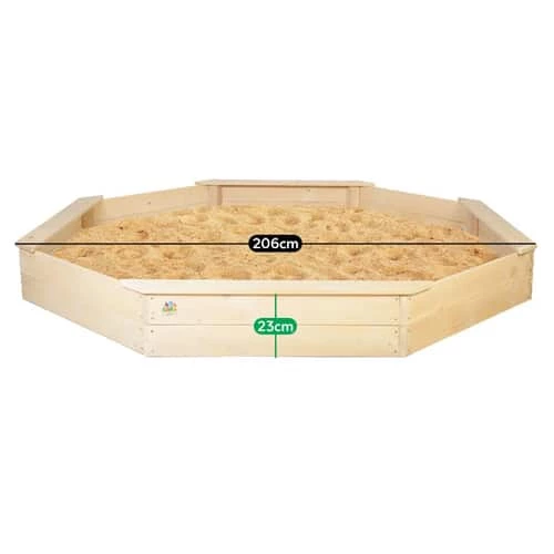 Lifespan Kids Large Sandpit With Wooden Cover 4 Lifespan Kids Large Sandpit With Wooden Cover - Image 2