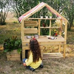 Lifespan Kids Classic World Outdoor Play Timber Kitchen -Cheap Kids Toys & Games Store Lifespan Kids Outdoor Play Kitchen by Classic World 2