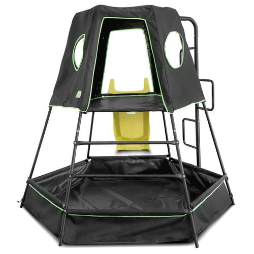 Lifespan Kids Pallas Play Tower Yellow Slide With Cubby 7 Lifespan Kids Pallas Play Tower Yellow Slide With Cubby - Image 5