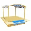 Lifespan Kids Playfort Sandpit With Wooden Cover – Blue Canopy -Cheap Kids Toys & Games Store Lifespan Kids Playfort Sandpit with Wooden Cover Blue Canopy 1