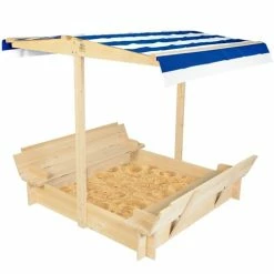 Lifespan Kids Skipper Sandpit With Canopy