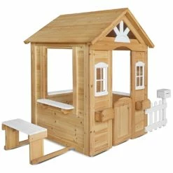 Lifespan Kids Teddy Cubby House V2 In Natural Timber -Cheap Kids Toys & Games Store Lifespan Kids Teddy Cubby House V2 in Natural Timber 3