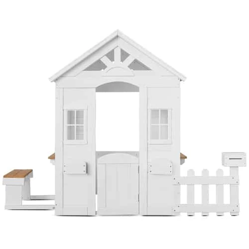 Lifespan Kids Teddy Cubby House V2 In White 3 Lifespan Kids Teddy Cubby House V2 In White