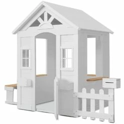 Lifespan Kids Teddy Cubby House V2 In White 9 Lifespan Kids Teddy Cubby House V2 In White -Cheap Kids Toys & Games Store Lifespan Kids Teddy Cubby House V2 in White 4