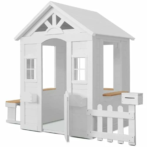 Lifespan Kids Teddy Cubby House V2 In White 5 Lifespan Kids Teddy Cubby House V2 In White - Image 3