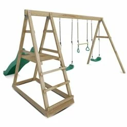 Lifespan Kids Winston 3 Station Timber Swing Set With Slide 9 Lifespan Kids Winston 3 Station Timber Swing Set With Slide -Cheap Kids Toys & Games Store Lifespan Kids Winston 3 Station Timber Swing Set with Slide 4