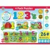 Misc Masterpieces Puzzle Educational 4 Pack 123 On The Farm 2 Misc Masterpieces Puzzle Educational 4 Pack 123 On The Farm -Cheap Kids Toys & Games Store Masterpieces Puzzle Educational 4 Pack 123 on the Farm 1