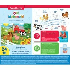 Misc Masterpieces Puzzle Educational Sing-a-Long Old McDonald Puzzle 24 Pieces 9 Misc Masterpieces Puzzle Educational Sing-a-Long Old McDonald Puzzle 24 Pieces -Cheap Kids Toys & Games Store Masterpieces Puzzle Educational Sing a Long Old McDonald Puzzle 24 Pieces 4