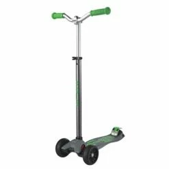 Micro Maxi Deluxe Pro Scooter Grey And Green -Cheap Kids Toys & Games Store Micro Maxi Deluxe Pro Scooter Grey and Green 1
