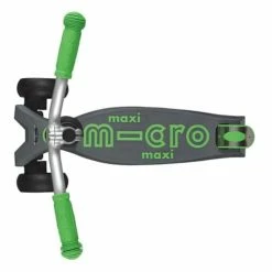 Micro Maxi Deluxe Pro Scooter Grey And Green -Cheap Kids Toys & Games Store Micro Maxi Deluxe Pro Scooter Grey and Green 3