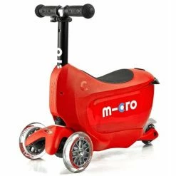 Micro Mini2Go Deluxe Plus Scooter Red -Cheap Kids Toys & Games Store Micro Mini2Go Deluxe Scooter Plus Red 3