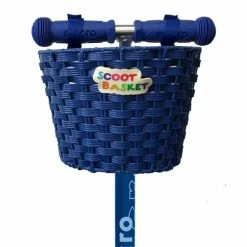 Micro Scooter Bike Basket Blue