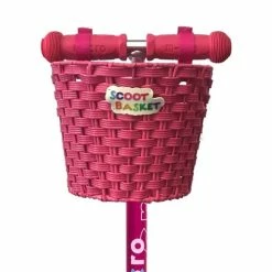 Micro Scooter Bike Basket Pink