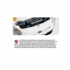 Peg Perego Fiat 500 12V White Ride On -Cheap Kids Toys & Games Store Peg Perego Fiat 500 12V White 3