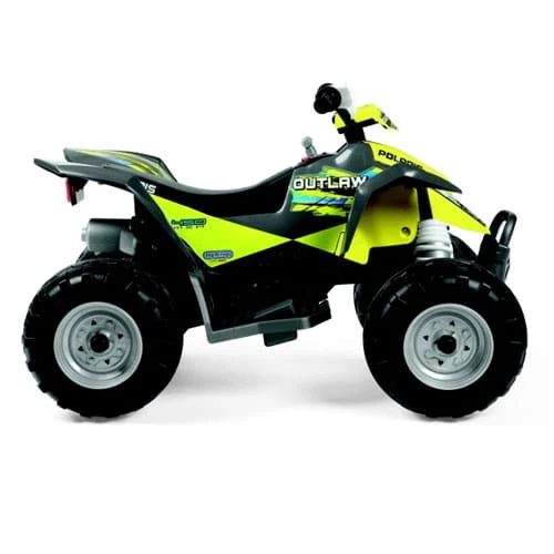 Peg Perego Polaris Outlaw Citrus Quad Bike 3 Peg Perego Polaris Outlaw Citrus Quad Bike