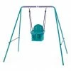 Plum Play Plum 2-In-1 Baby Swing Set Purple/Teal 2 Plum Play Plum 2-In-1 Baby Swing Set Purple/Teal -Cheap Kids Toys & Games Store Plum 2 In 1 Baby Swing Seat Purple Teal 1