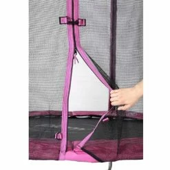 Plum Play Plum 4.5FT Junior Trampoline With Enclosure Net Pink -Cheap Kids Toys & Games Store Plum 4.5FT Junior Trampoline With Enclosure Net Pink 4