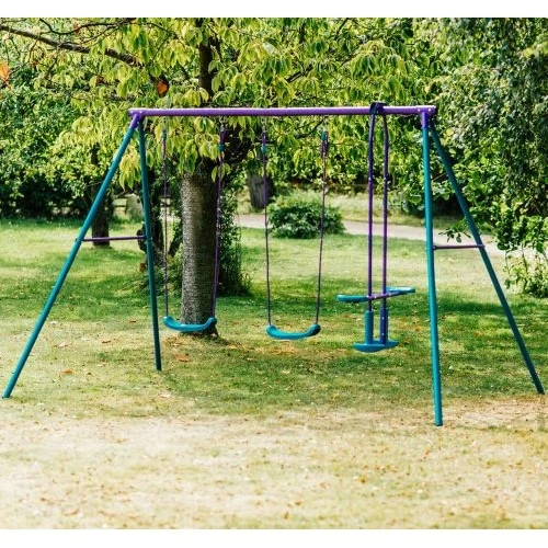 Plum Play Plum Jupiter Metal Swings Set 4 Plum Play Plum Jupiter Metal Swings Set - Image 2