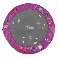 Plum Play Plum Trolls 4.5FT Junior Trampoline And Enclosure With Sound -Cheap Kids Toys & Games Store Plum Trolls 4.5FT Junior Trampoline And Enclosure With Sound 3