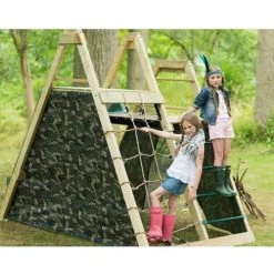 Plum Play Plum Wooden Climbing Pyramid With Slide -Cheap Kids Toys & Games Store Plum Wooden Climbing Pyramid With Slide 4